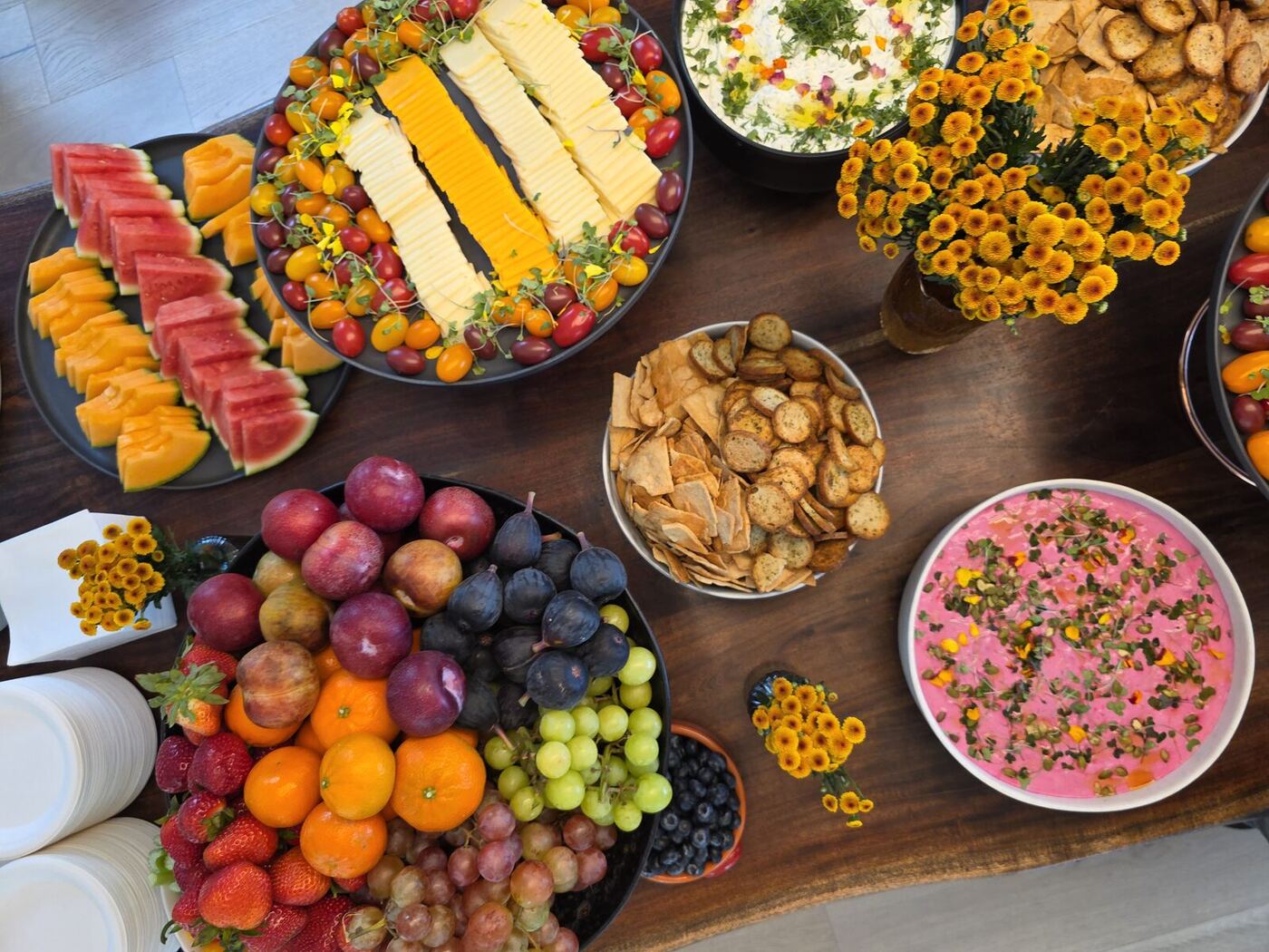 Grazing table