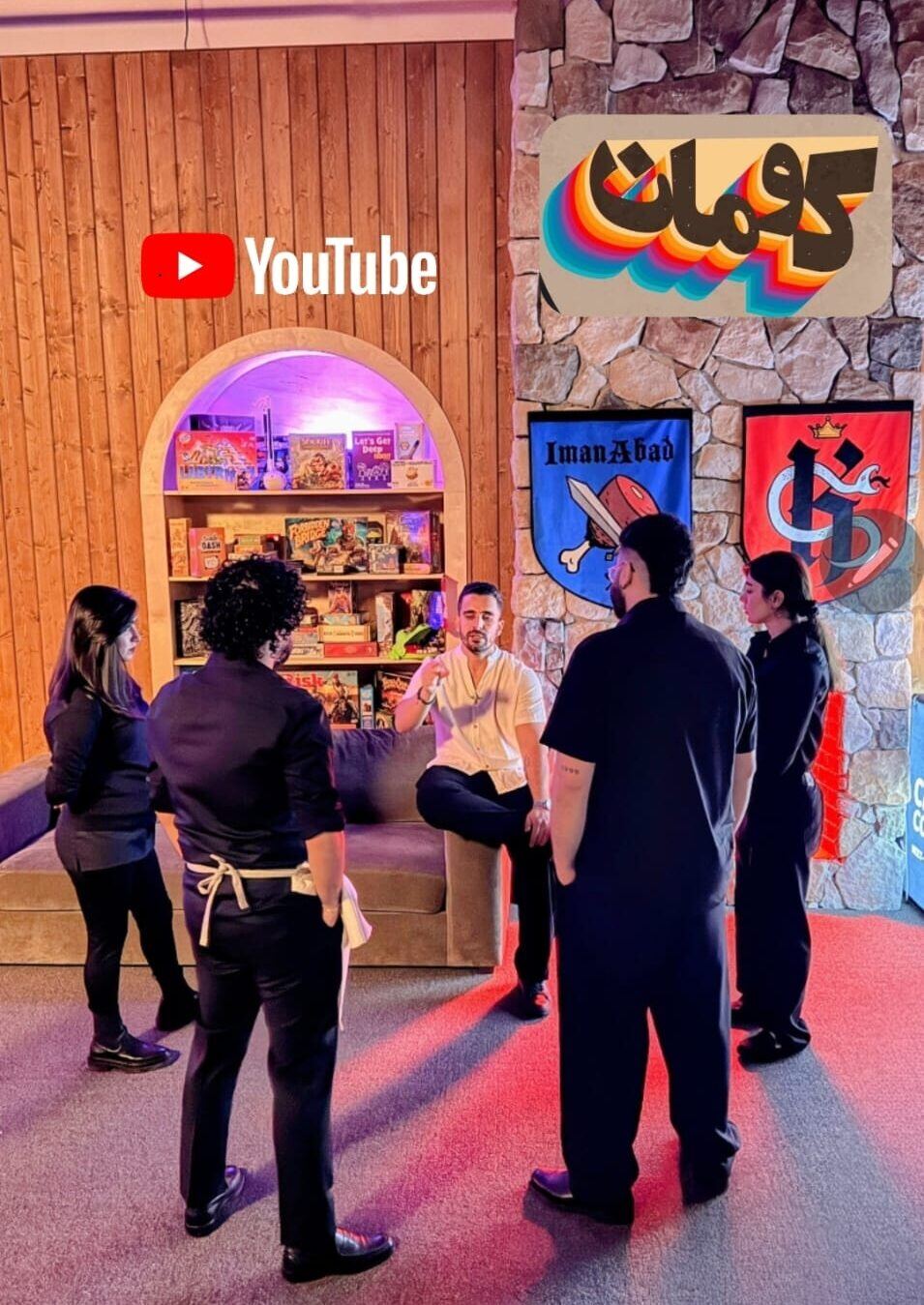 YouTube creator launch event catered by PiazMiaz